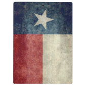 Clipboard met retro-stijl van de Texaanse staatsv Klembord (Achterkant)