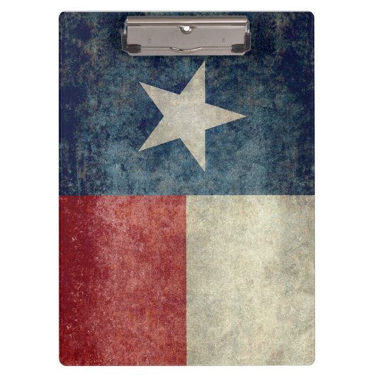 Clipboard met retro-stijl van de Texaanse staatsv Klembord (Voorkant)