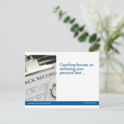 Clipboard Postcard Briefkaart (Staand voorkant)