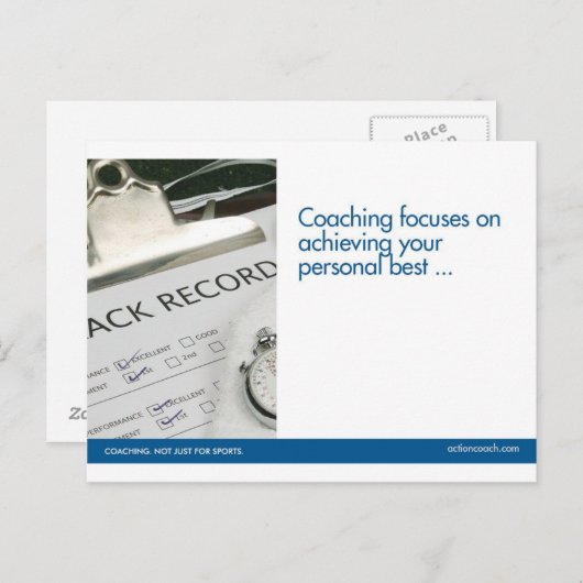 Clipboard Postcard Briefkaart (Voorkant / Achterkant)