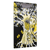 Clipboard Urban Tree Owl & Wealth Surreal Pop-Art Klembord (Rechts)