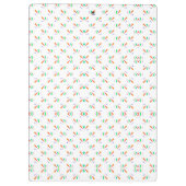 clipboard with a repeating pattern  klembord (Achterkant)