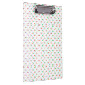 clipboard with a repeating pattern  klembord (Rechts)