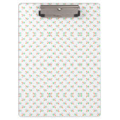 clipboard with a repeating pattern  klembord (Voorkant)