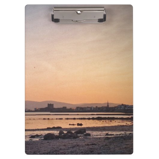 Clipboard with picture of Carrickfergus Castle Des Klembord (Voorkant)