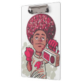 Clipboard – YOUTH Power Afro & Boombox Urban Klembord (Links)