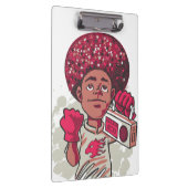 Clipboard – YOUTH Power Afro & Boombox Urban Klembord (Rechts)