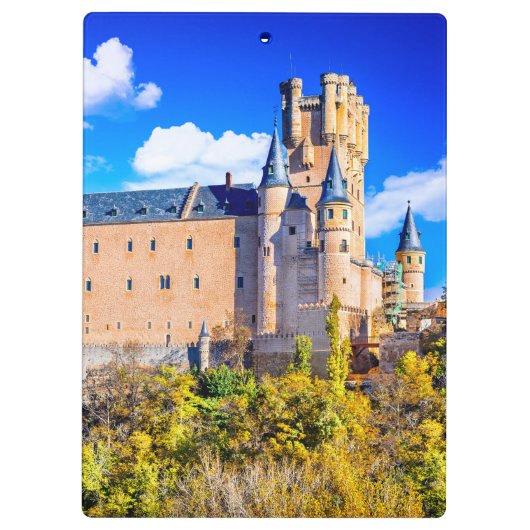 Clipboards Segovia kasteel Klembord (Achterkant)