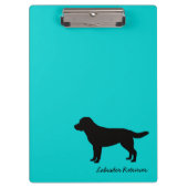 Clipbord voor labrador Retriever Klembord (Voorkant)