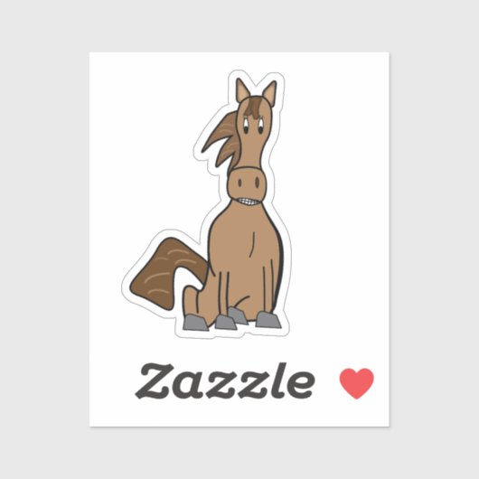 ClipClop Die gesneden sticker (Vel)