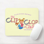 ClipClopClub Logo mousepad Muismat (Met muis)
