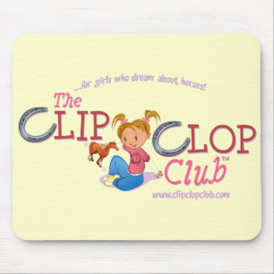 ClipClopClub Logo mousepad Muismat
