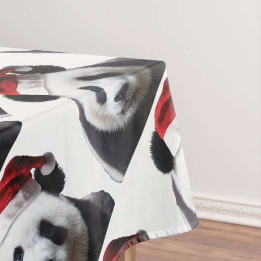 Clipped-Panda-Santa-2 Tafelkleed (Voorbeeld)