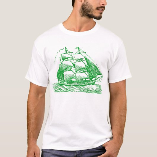 Clipper - Grass Green T-shirt (Voorkant)