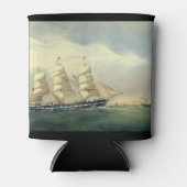 Clipper Schip De Helen Pembroke 1870 Blikjeskoeler (Voorkant)