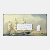 Clipper Schip De Helen Pembroke 1870 Bureaumat (Keyboard & Muis)