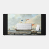 Clipper Schip de Marshall 1847 Bureaumat (Keyboard & Muis)