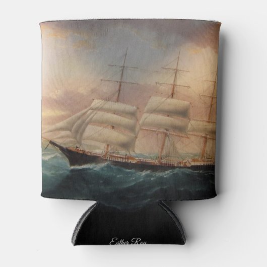 Clipper Schip Esther Roy 1898 Blikjeskoeler (Voorkant)