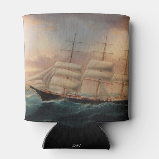 Clipper Schip Esther Roy 1898 Blikjeskoeler (Achterkant)