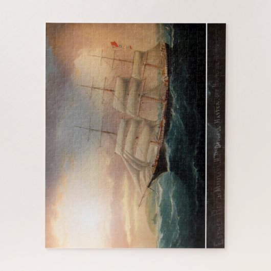 Clipper Schip Esther Roy 1898 Legpuzzel (Verticaal)