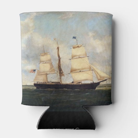 Clipper schip Horatio 19e eeuw Blikjeskoeler (Achterkant)