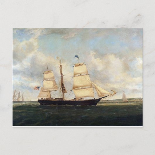 Clipper schip Horatio 19e eeuw Briefkaart (Voorkant)