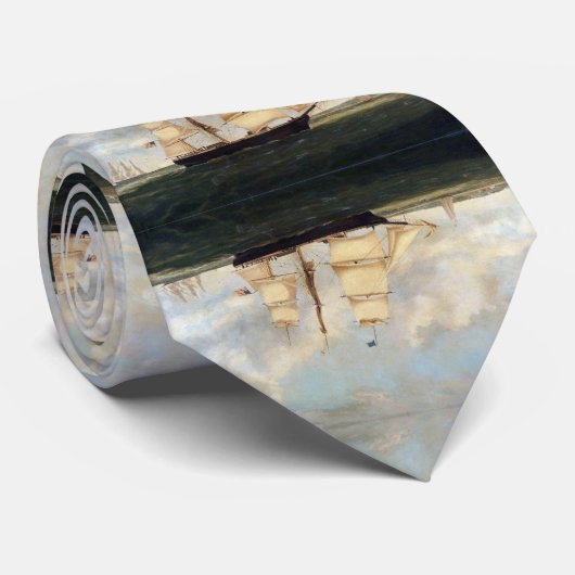 Clipper schip Horatio 19e eeuw Stropdas (Opgerold)