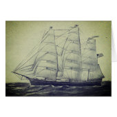 Clipper Schip Jong Amerika 2 1853 (Voorkant Horizontaal)