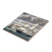 Clipper Schip Zuiderkruis 1851 Tegeltje (Zijkant)