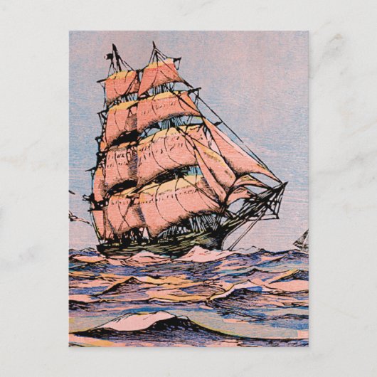 Clipper Ship Ann McKim Briefkaart (Voorkant)