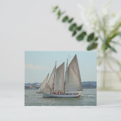 Clipper Ship Briefkaart (Staand voorkant)