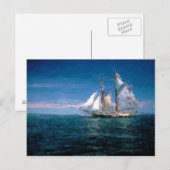 Clipper Ship Briefkaart (Voorkant / Achterkant)