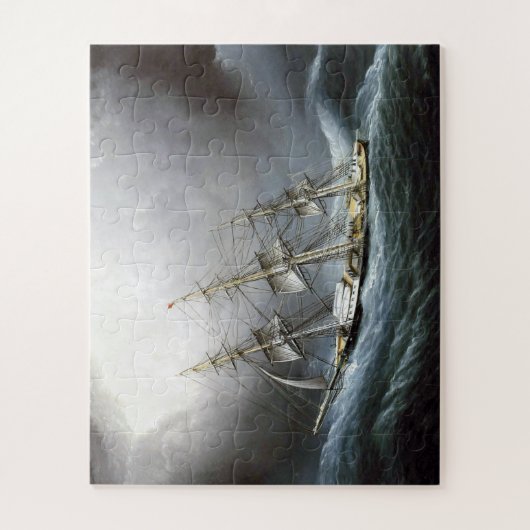 Clipper Ship Cape Horn James Edward Buttersworth Legpuzzel (Verticaal)