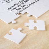Clipper Ship Flying Cloud - Blauwdruk voor schepen Legpuzzel (Zijkant)