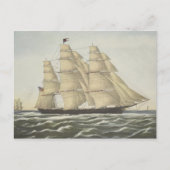 Clipper Ship, Flying Cloud Briefkaart (Voorkant)