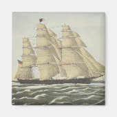 Clipper Ship, Flying Cloud Magneet (Voorkant)