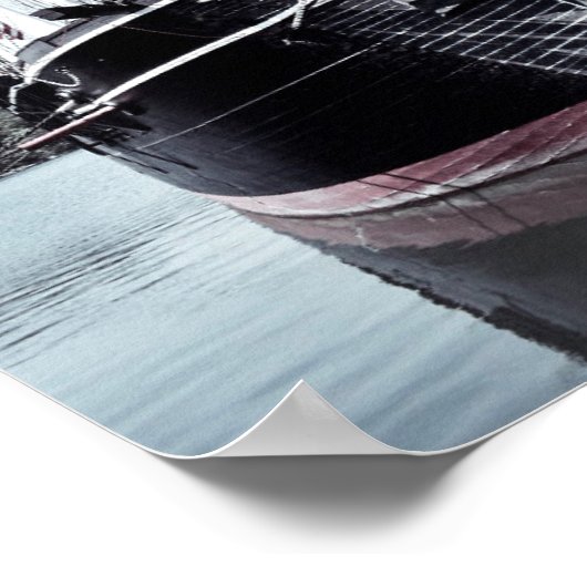 Clipper Ship Photography Poster (Hoek)