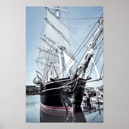 Clipper Ship Photography Poster (Voorkant)