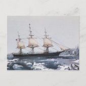Clipper Ship "Red Jacket" Briefkaart (Voorkant)