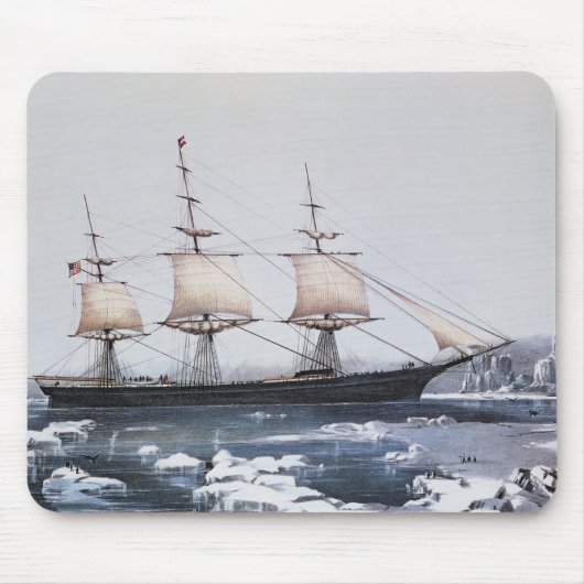 Clipper Ship "Red Jacket" Muismat (Voorkant)