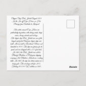 Clipper Ship Rode jas 1854 Briefkaart (Achterkant)