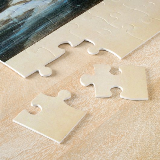 Clipper Ship Rode jas 1854 Legpuzzel (Zijkant)