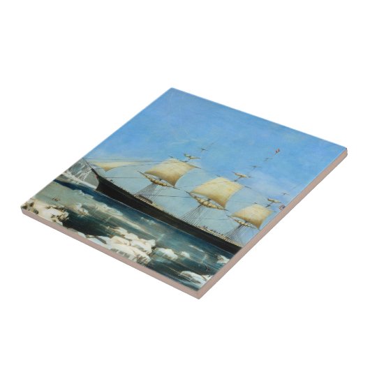 Clipper Ship Rode jas 1854 Tegeltje (Zijkant)