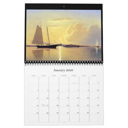 Clipper Ship Sailboat Yachts 2019 Agenda Kalender (Jan 2026)