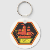 Clipper Ship Sleutelhanger (Voorkant)