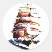 Clipper Ship sticker (Voorkant)