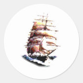 Clipper Ship sticker (Voorkant)