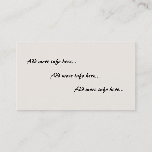 Clipper Ship Sunset Ocean Beach Visitekaartjes (Achterkant)