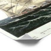Clipper Ship Three Brothers Poster (Hoek)