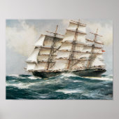Clipper Ship Torrens Poster (Voorkant)